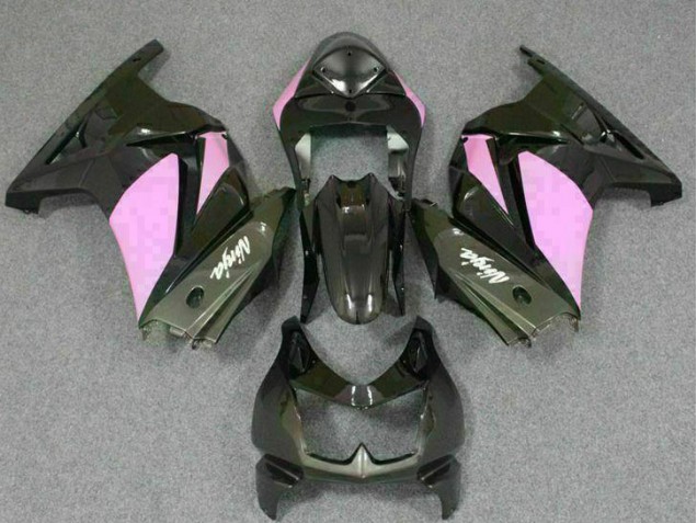 Carenado EX250 08-12 - Negro Rosa Ninja Carenado EX250 08-12 - Negro Rosa Ninja