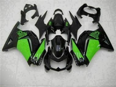 Carenado EX250 08-12 - Negro Verde Ninja