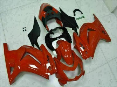 Carenado EX250 08-12 - Rojo Negro Ninja
