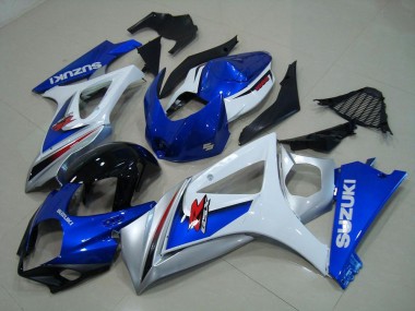 Carenado GSXR 1000 K7 07-08 - Blanco Azul