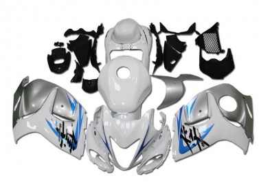 Carenado GSXR 1300 Hayabusa 08-19 - Blanco Azul