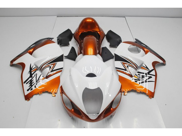 Carenado GSXR 1300 Hayabusa 96-07 - Blanco Naranja Carenado GSXR 1300 Hayabusa 96-07 - Blanco Naranja