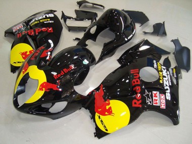 Carenado GSXR 1300 Hayabusa 96-07 - Negro Amarillo Red Bull