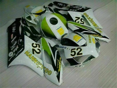 Carenado & Plástico CBR 1000 RR 04-05 - Blanco Verde Hannspree 52