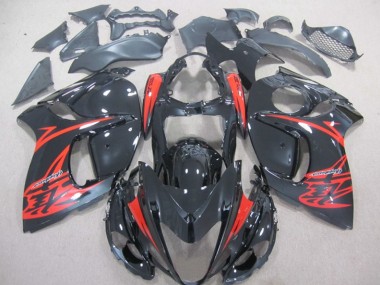 Carenado & Plástico GSXR 1300 Hayabusa 08-19 - Negro Rojo