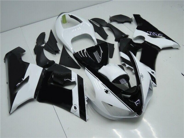 Carenado & Plástico ZX6R 05-06 - Negro Blanco Carenado & Plástico ZX6R 05-06 - Negro Blanco