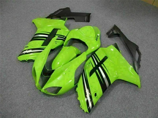 Carenado & Plástico ZX6R 07-08 - Verde Negro
