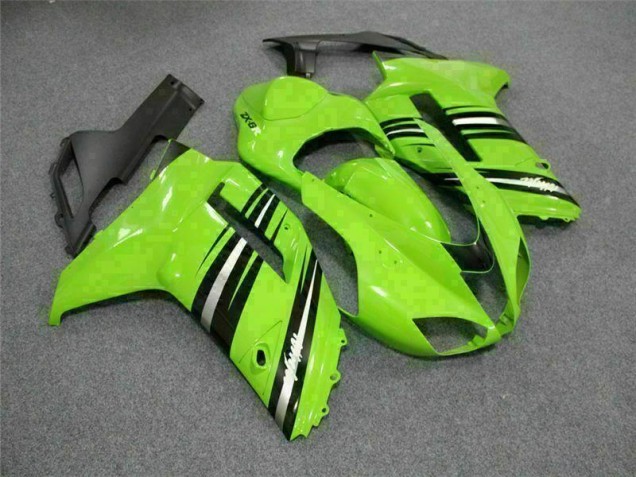 Carenado & Plástico ZX6R 07-08 - Verde Negro