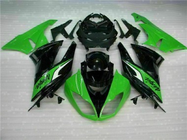 Carenado & Plástico ZX6R 09-12 - Negro Verde