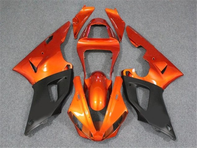 Carenado R1 00-01 - Naranja Negro Carenado R1 00-01 - Naranja Negro