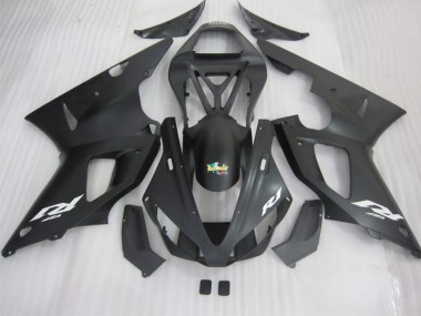 Carenado R1 00-01 - Negro Blanco Calcomanía