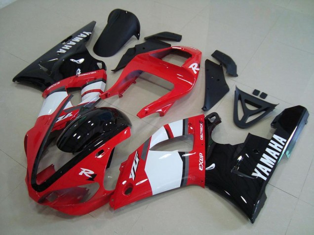 Carenado R1 00-01 - Rojo Negro Blanco Carenado R1 00-01 - Rojo Negro Blanco