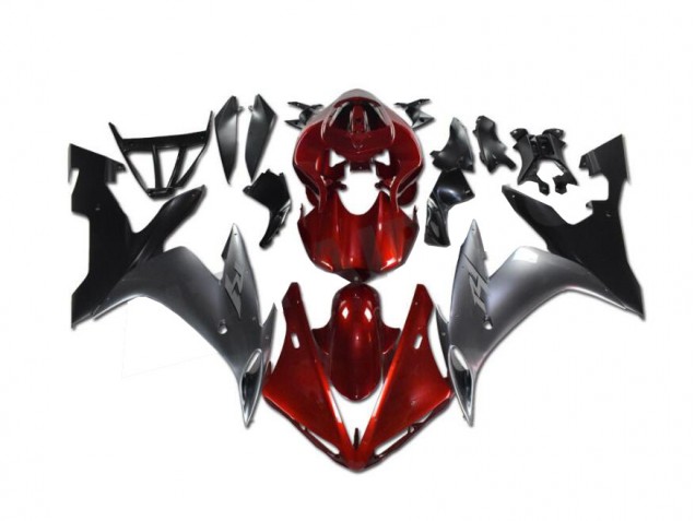 Carenado R1 02-03 - Rojo Gris Negro