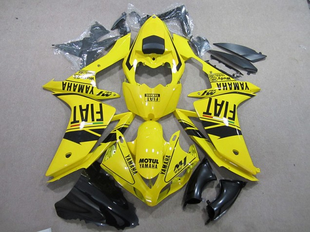 Carenado R1 07-08 - Amarillo Negro Motul Fiat Carenado R1 07-08 - Amarillo Negro Motul Fiat