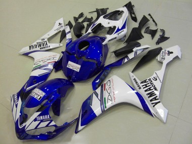 Carenado R1 07-08 - Blanco Azul Tri Colour