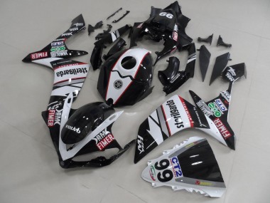 Carenado R1 07-08 - Negro Blanco Pegatinas Packs