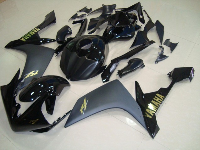 Carenado R1 07-08 - Negro Mate Oro Carenado R1 07-08 - Negro Mate Oro