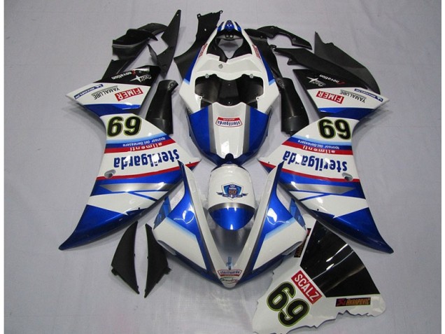 Carenado R1 09-11 - Blanco Azul Sterilgarda SCALZ 69 Carenado R1 09-11 - Blanco Azul Sterilgarda SCALZ 69