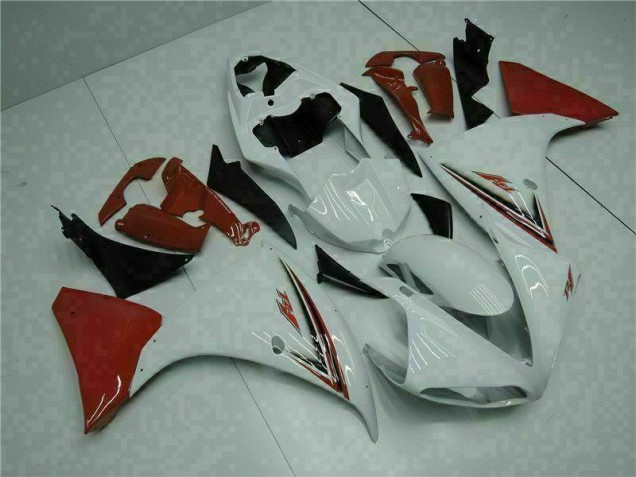 Carenado R1 09-11 - Blanco Rojo Carenado R1 09-11 - Blanco Rojo