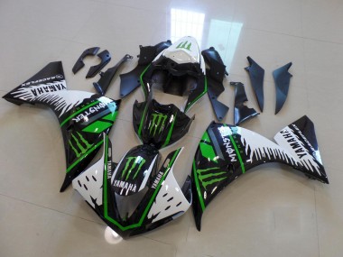 Carenado R1 09-11 - Blanco Verde Big Monster