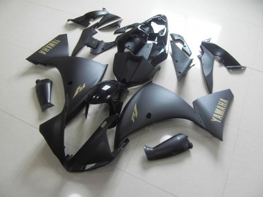 Carenado R1 09-11 - Negro Mate Oro Pegatinas