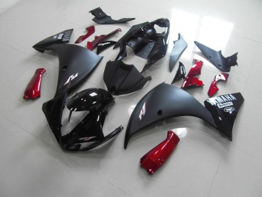 Carenado R1 09-11 - Negro Mate Rojo