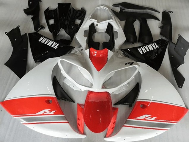Carenado R1 09-11 - Racy Rojo Blanco Negro Carenado R1 09-11 - Racy Rojo Blanco Negro