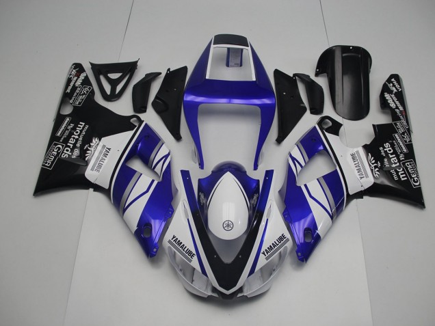 Carenado R1 98-99 - Azul Blanco Negro Carenado R1 98-99 - Azul Blanco Negro
