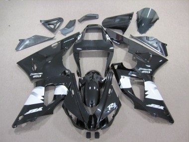 Carenado R1 98-99 - Negro Blanco Calcomanía