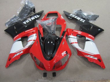 Carenado R1 98-99 - Negro Rojo Blanco Calcomanía