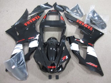 Carenado R1 98-99 - Negro Rojo Calcomanía