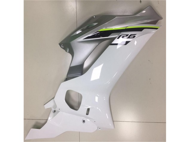 Carenado R6 17-23 - Blanco Plata Carenado R6 17-23 - Blanco Plata