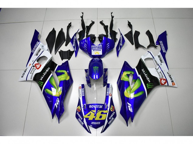 Carenado R6 17-23 - Monster Azul Movistar 46