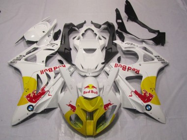 Carenado S1000RR 09-14 - Amarillo Blanco RedBull
