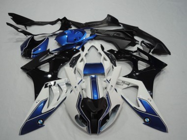 Carenado S1000RR 09-14 - Negro Blanco Azul