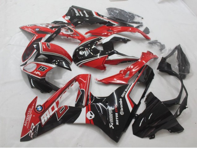 Carenado S1000RR 15-18 - Rojo Negro