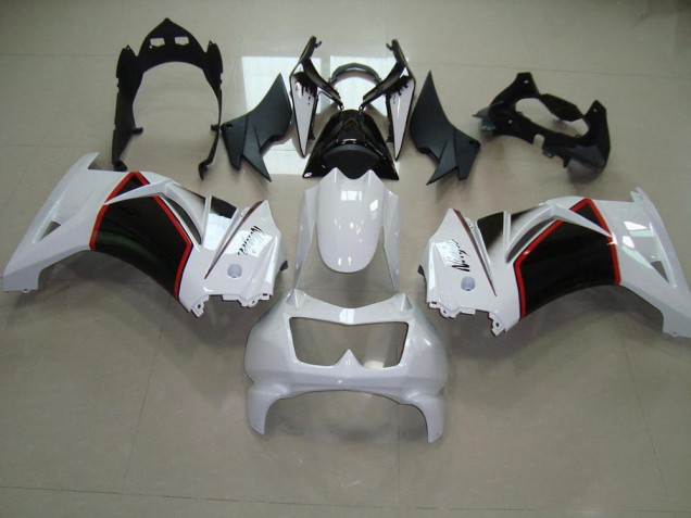 Carenado ZX 250R 08-12 - Blanco Perla Negro