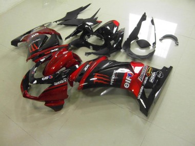 Carenado ZX 250R 08-12 - Caramelo Rojo Monster