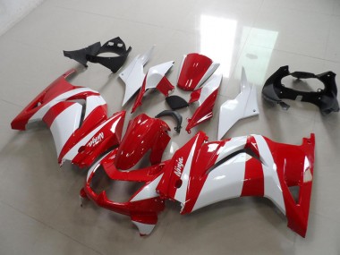 Carenado ZX 250R 08-12 - Rojo Blanco