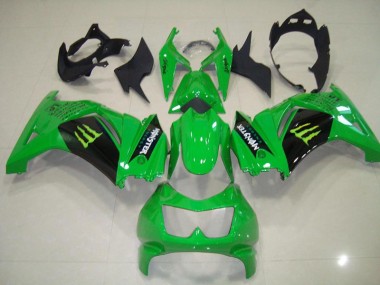 Carenado ZX 250R 08-12 - Verde Monster
