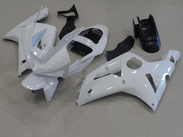 Carenado ZX6R 03-04 - Blanco Carenado ZX6R 03-04 - Blanco