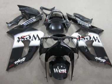 Carenado ZX6R 03-04 - Negro West Ninja 636
