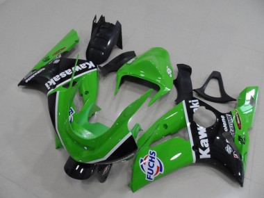 Carenado ZX6R 03-04 - Verde Fuchs