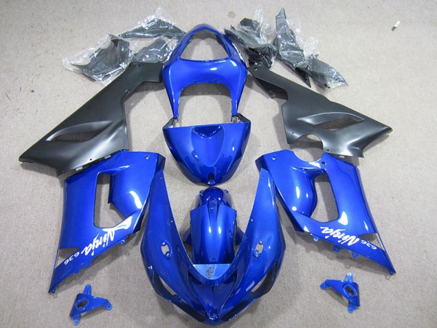 Carenado ZX6R 05-06 - Azul Blanco Ninja 636 Carenado ZX6R 05-06 - Azul Blanco Ninja 636