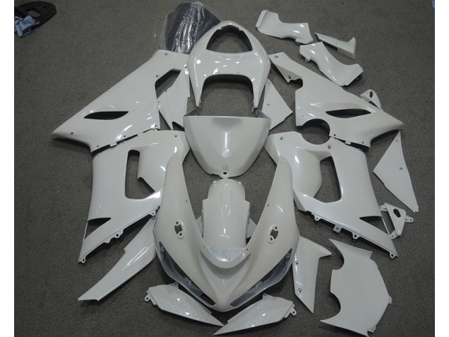 Carenado ZX6R 05-06 - Blanco Carenado ZX6R 05-06 - Blanco
