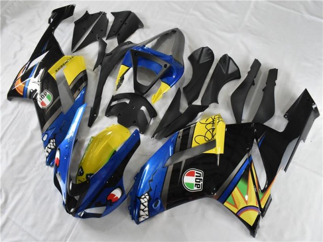 Carenado ZX6R 07-08 - Azul Tiburón