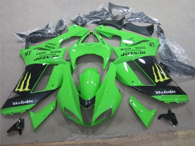 Carenado ZX6R 07-08 - Blanco Azul Ninja