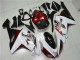 Carenado ZX6R 07-08 - Blanco Negro Rojo