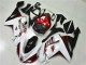 Carenado ZX6R 07-08 - Blanco Negro Rojo