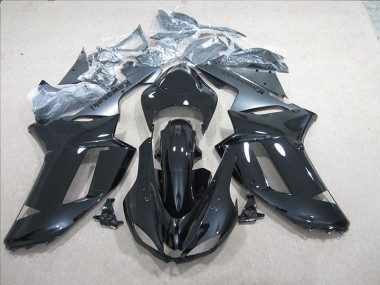 Carenado ZX6R 07-08 - Negro Plata
